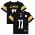 Toddler Chase Claypool Black Pittsburgh Steelers Game Jersey