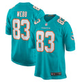 Raleigh Webb Miami Dolphins Team Game Jersey - ?Aqua