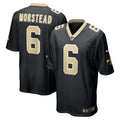 Thomas Morestead New Orleans Saints Game Jersey - Black