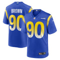 Earnest Brown IV Los Angeles Rams Team Game Jersey - ?Royal