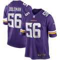 Chris Doleman Minnesota Vikings Game Retired Player Jersey - Purple