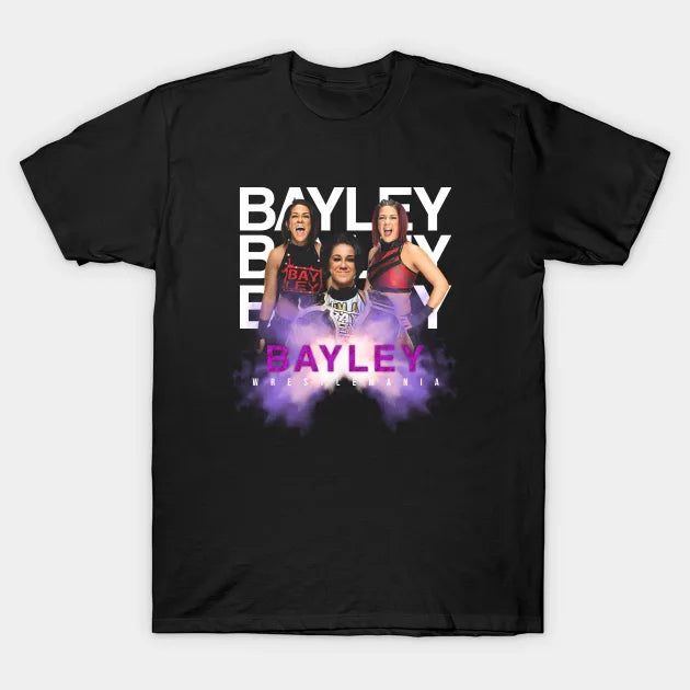Women Wrestle Bayley T-Shirt
