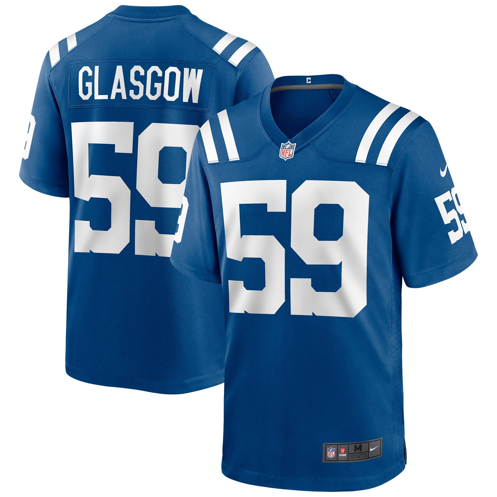 Jordans Glasgow Indianapolis Colts Game Jersey - Royal