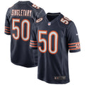 Mike Singletary Chicago Bears Game Retired Player Jersey - Navy