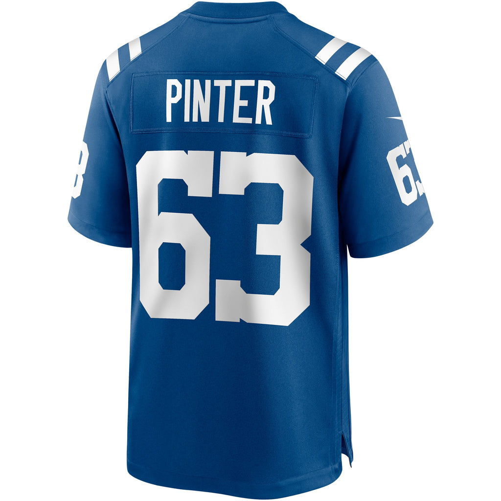 Danny Pinter Indianapolis Colts Game Jersey - Royal