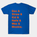 1986 Mets Names T-Shirt