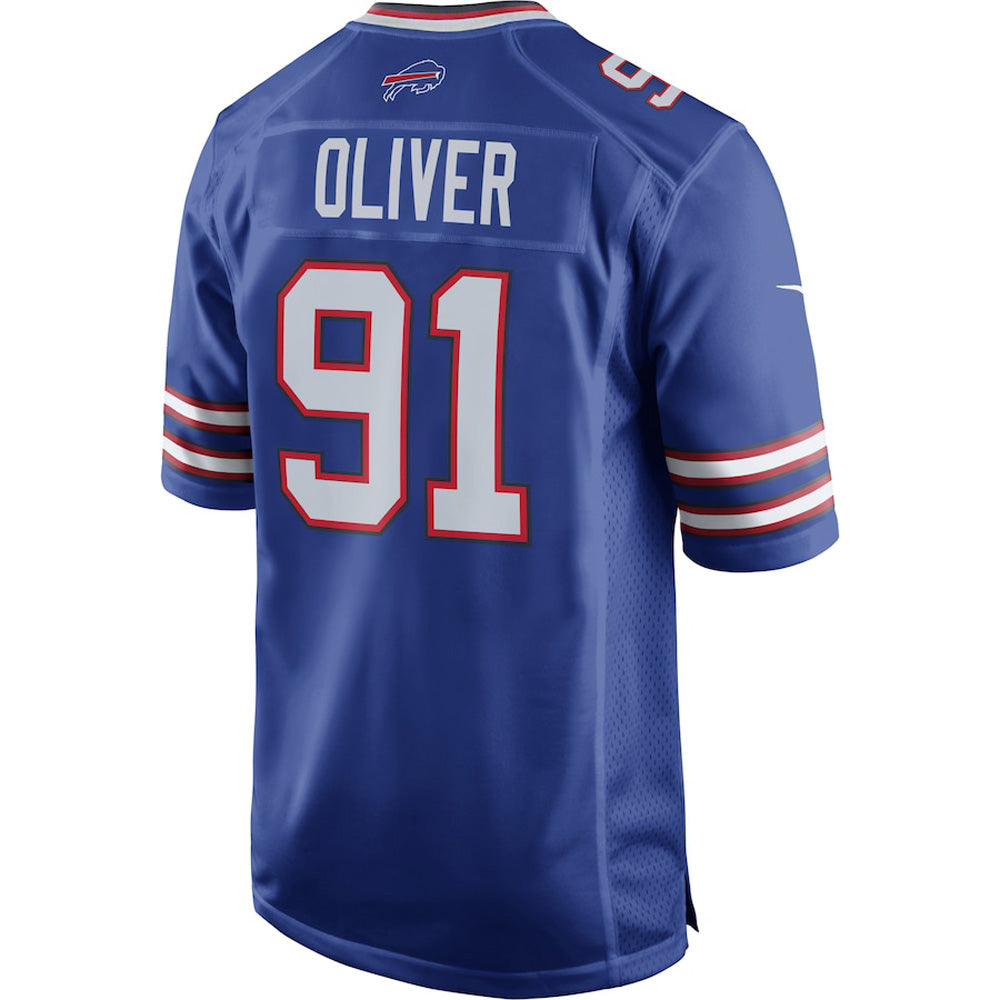 Men's Buffalo Bills Ed Oliver Game Jersey - Royal