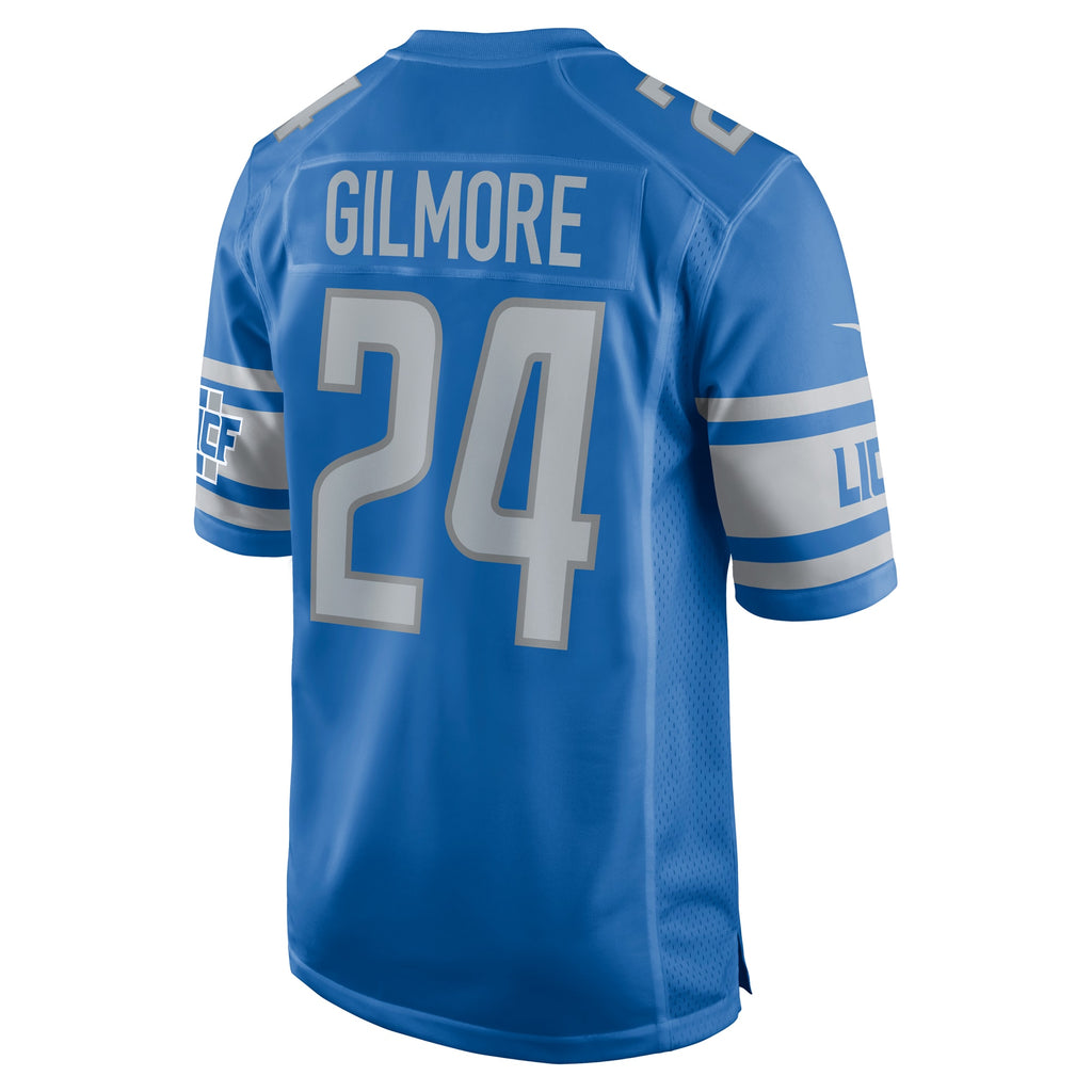 Steven Gilmore Detroit Lions Team Game Jersey - ?Blue
