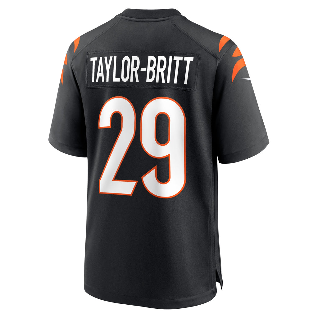 Cam Taylor-Britt Cincinnati Bengals Game Player Jersey - Black