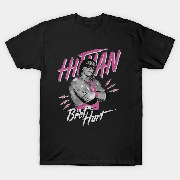 Bret Hart Hitman Pose T-Shirt
