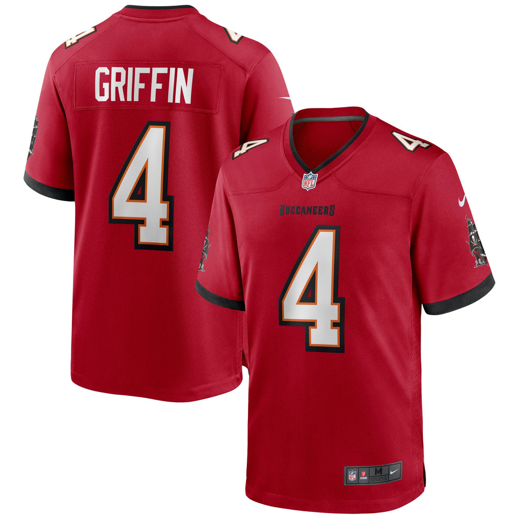 Ryan Griffin Tampa Bay Buccaneers Game Jersey - Red