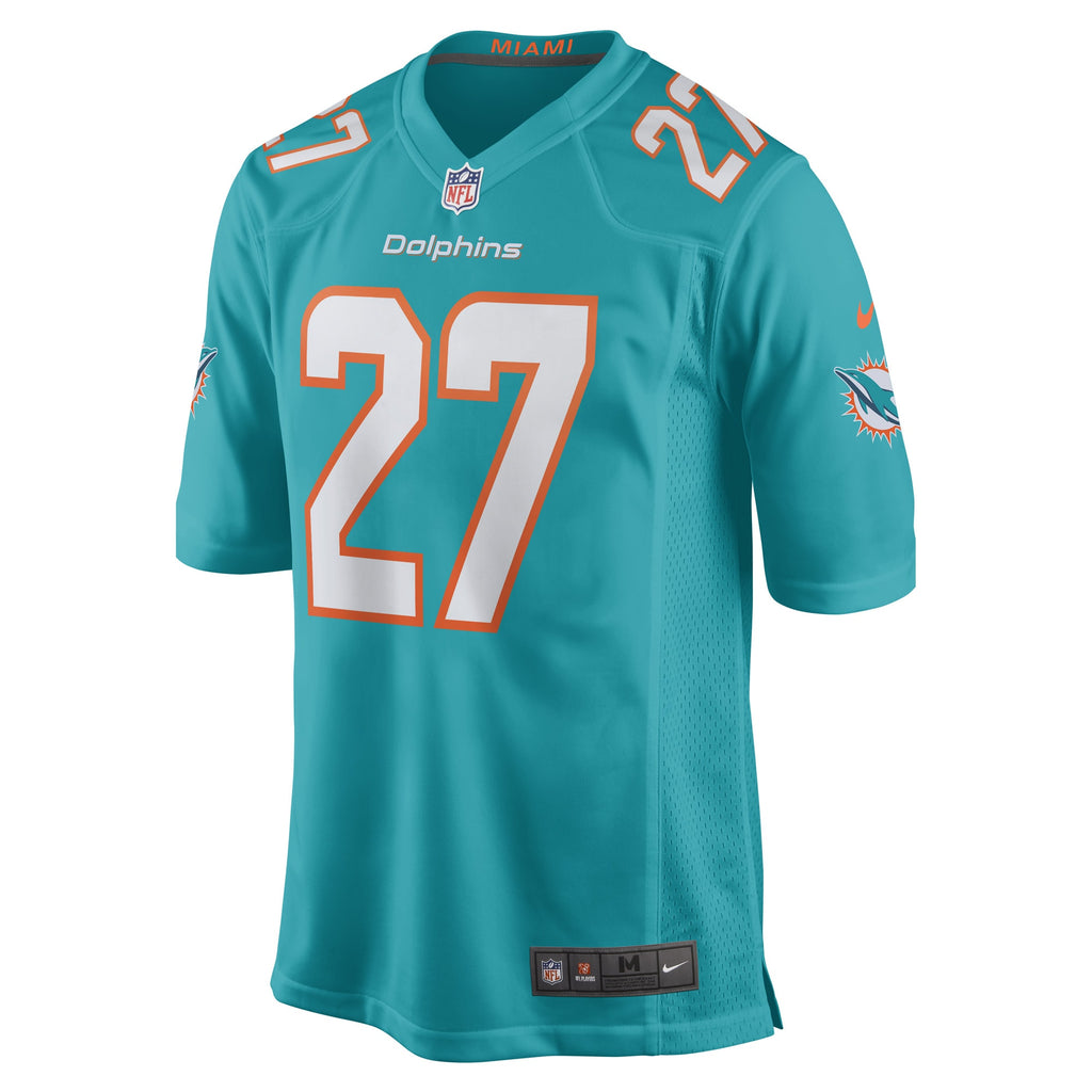 Keion Crossen Miami Dolphins Game Player Jersey - Aqua