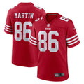 Tay Martin San Francisco 49ers Home Game Player Jersey - Scarlet