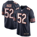 Khalil Mack Chicago Bears Game Jersey - Navy