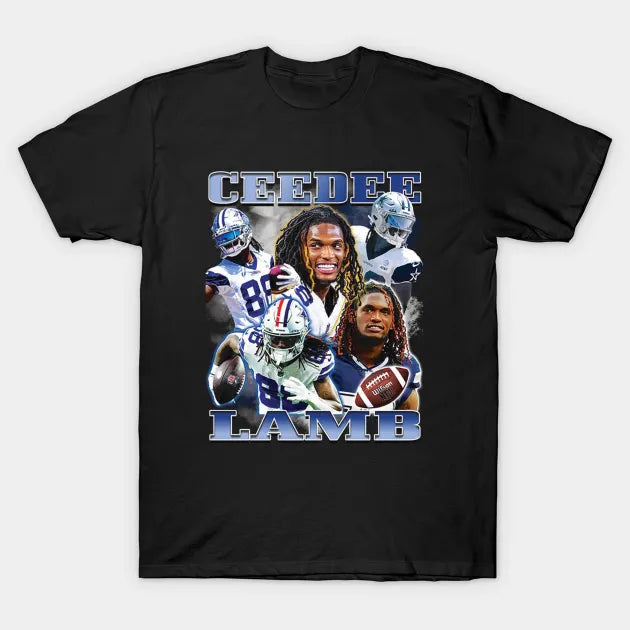 Ceedee Lamb Vintage Collage T-Shirt