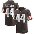 Sione Takitaki Cleveland Browns Game Jersey - Brown