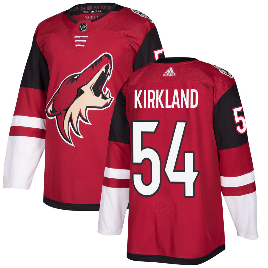 Justin Kirkland Arizona Coyotes Authentic Jersey - Maroon