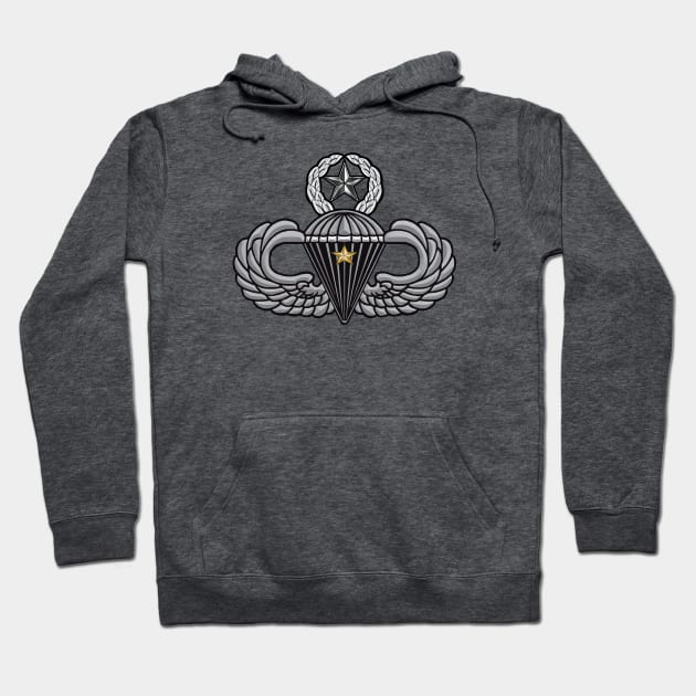 Army Master Parachutist 1 Star Hoodie