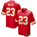 Armani Watts Kansas City Chiefs Game Jersey - Red