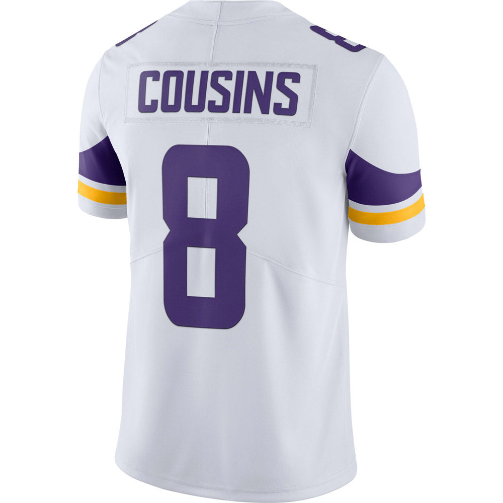 Men's Minnesota Vikings Kirk Cousins Vapor Untouchable Limited Jersey- White