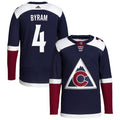 Bowen Byram Colorado Avalanche 2018/19 Alternate Primegreen Authentic Pro Jersey - Navy