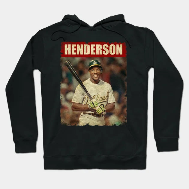 Rickey Henderson - New Retro Style Hoodie