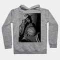 Michael Jordan Drawing Vintage Lines Hoodie