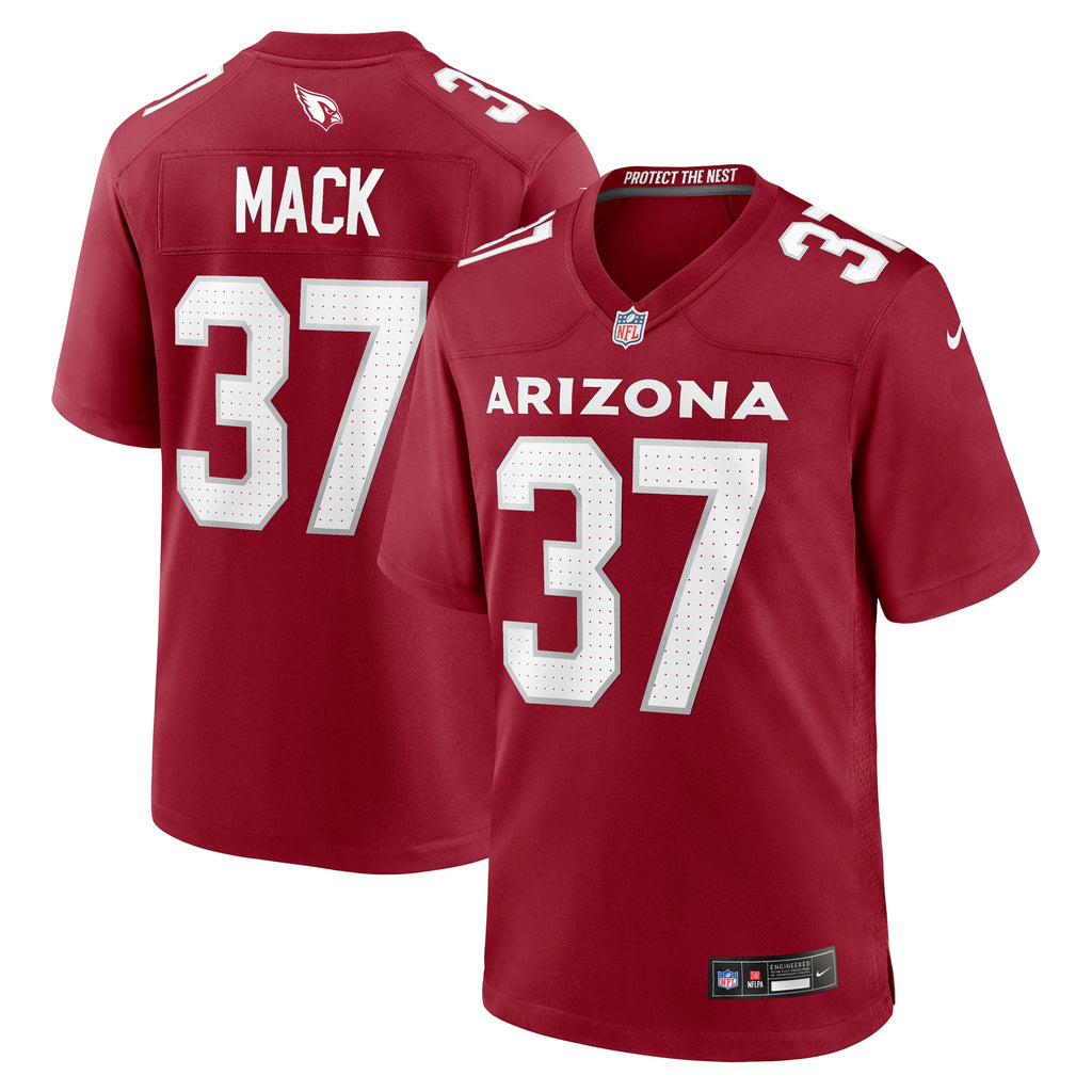 Marlon Mack Arizona Cardinals Team Game Jersey - ?Cardinal