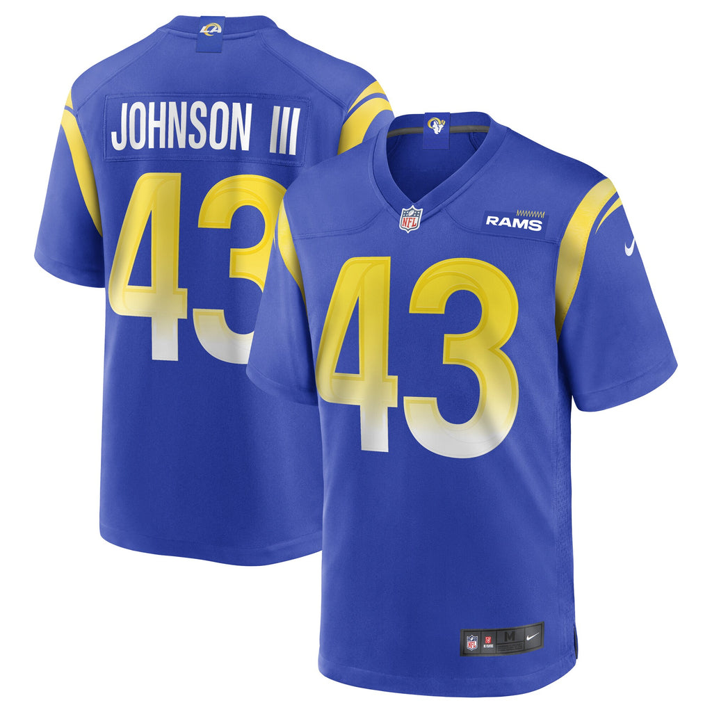 John Johnson III Los Angeles Rams Game Jersey - Royal