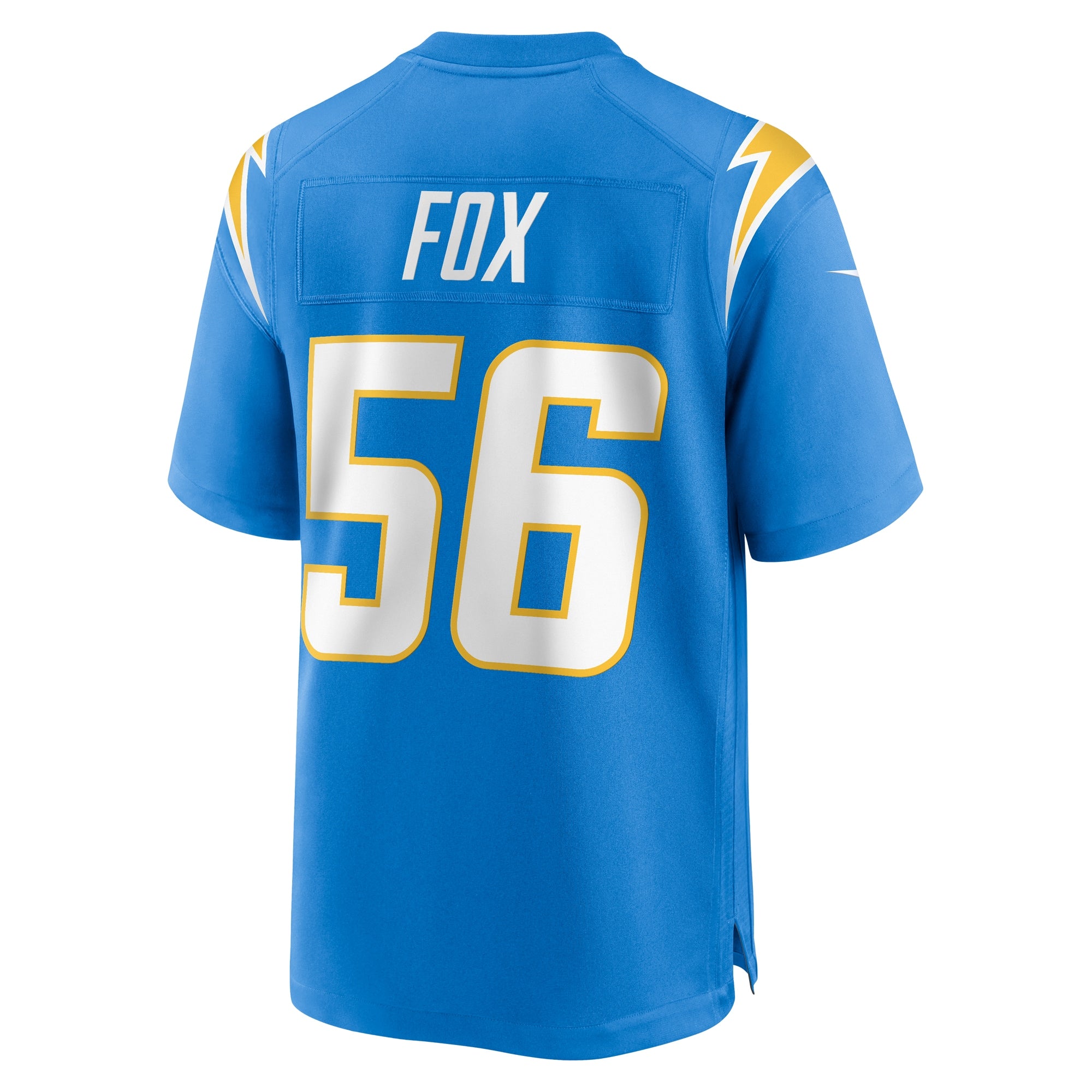 Morgan Fox Los Angeles Chargers Player Game Jersey - Powder Blue