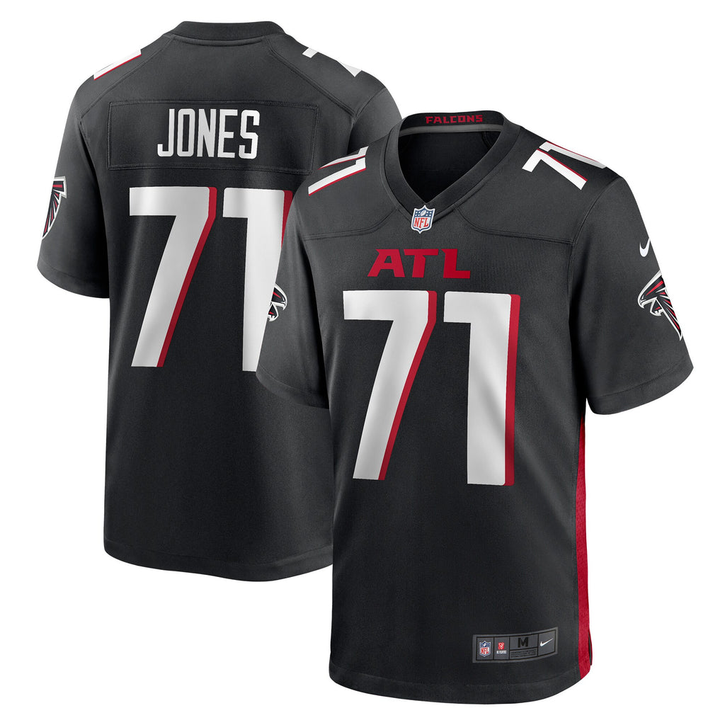 Sam Jones Atlanta Falcons Game Jersey - Black
