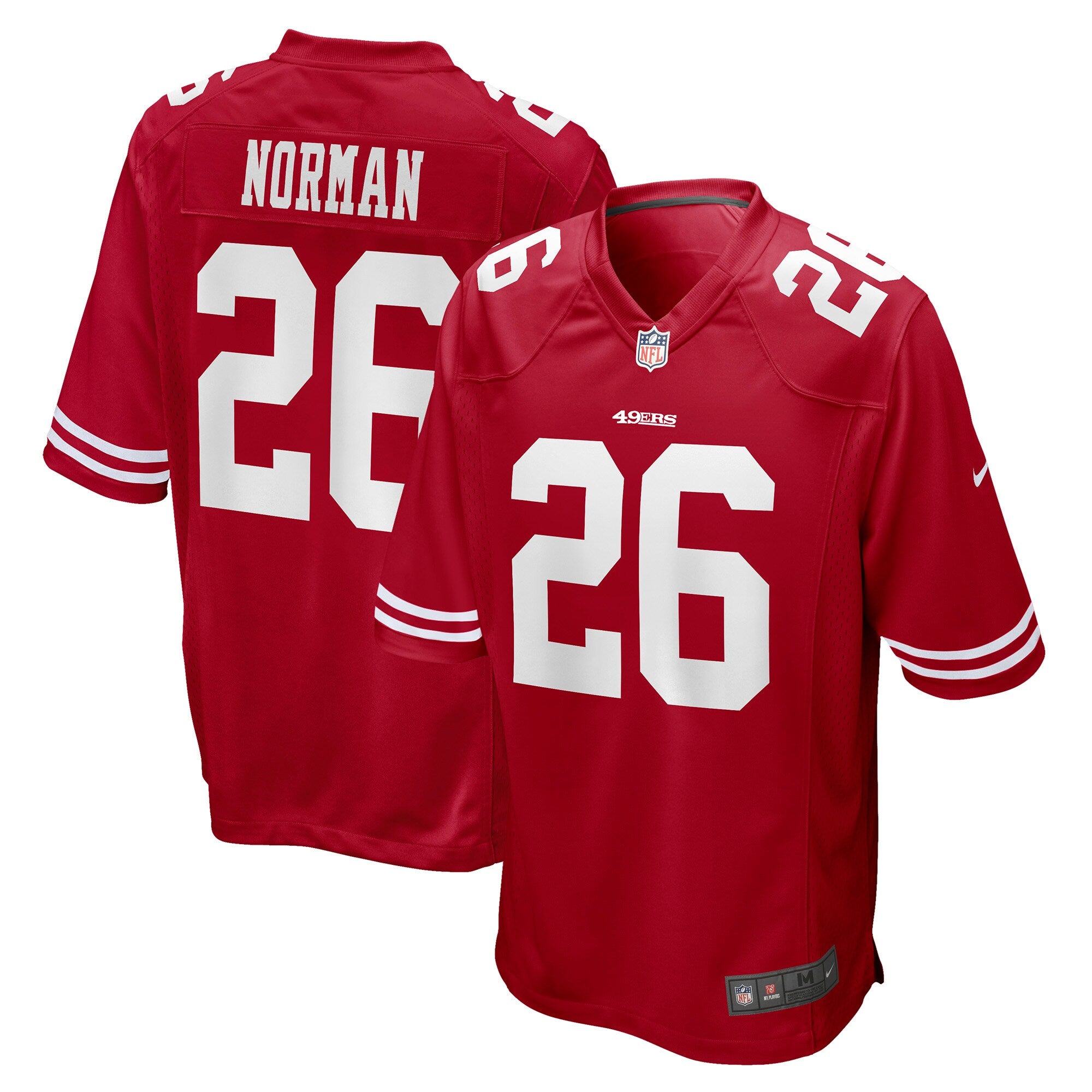 Josh Norman San Francisco 49ers Game Player Jersey - Scarlet