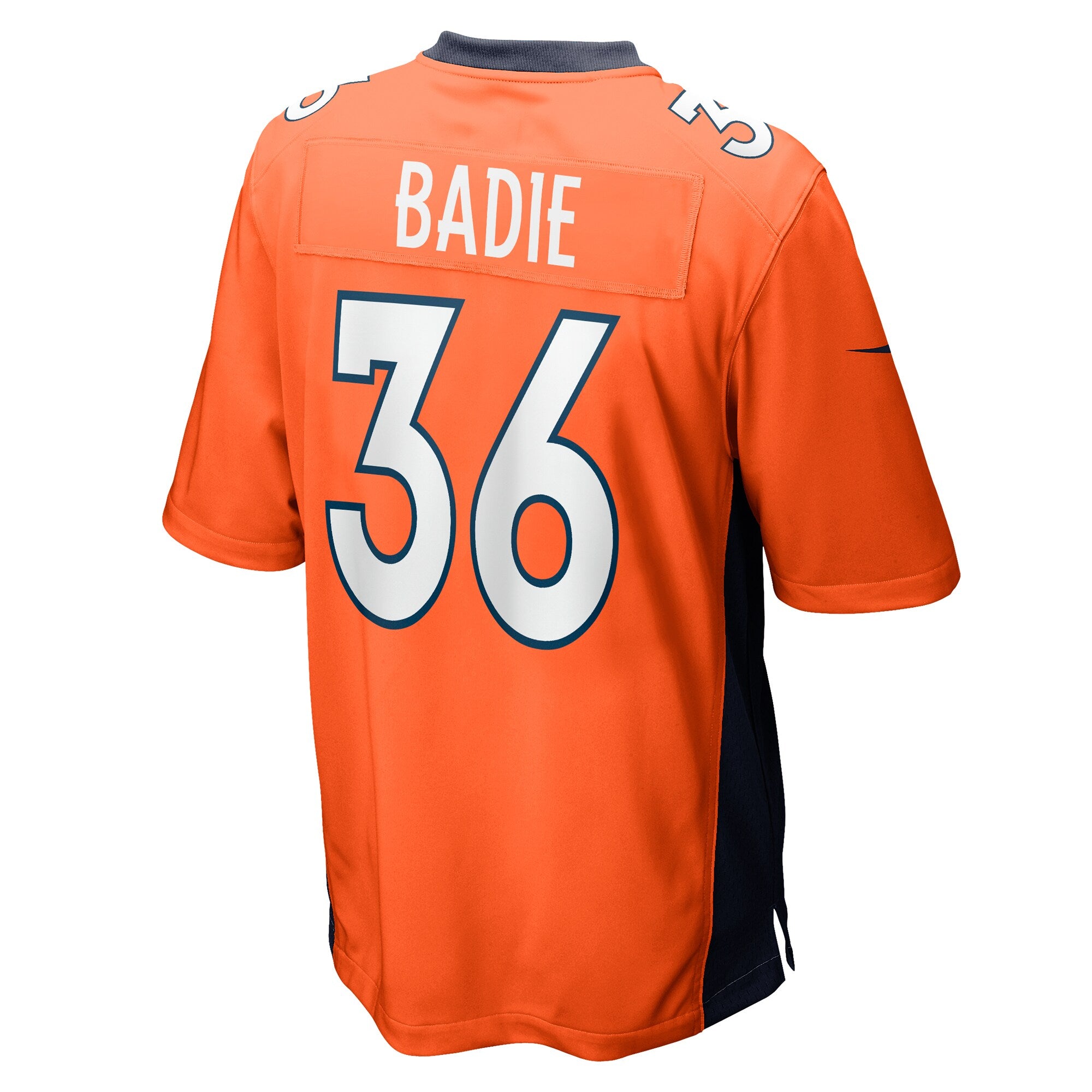 Tyler Badie Denver Broncos Team Game Jersey - ?Orange