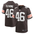 Don Fleming Cleveland Browns Retired Player Jersey - Brown