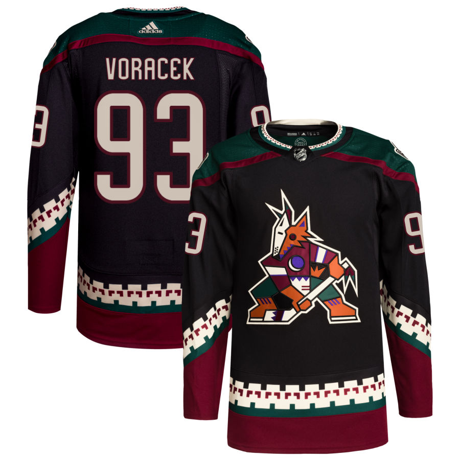 Jakub Voracek Arizona Coyotes Home Primegreen Authentic Pro Jersey - Black