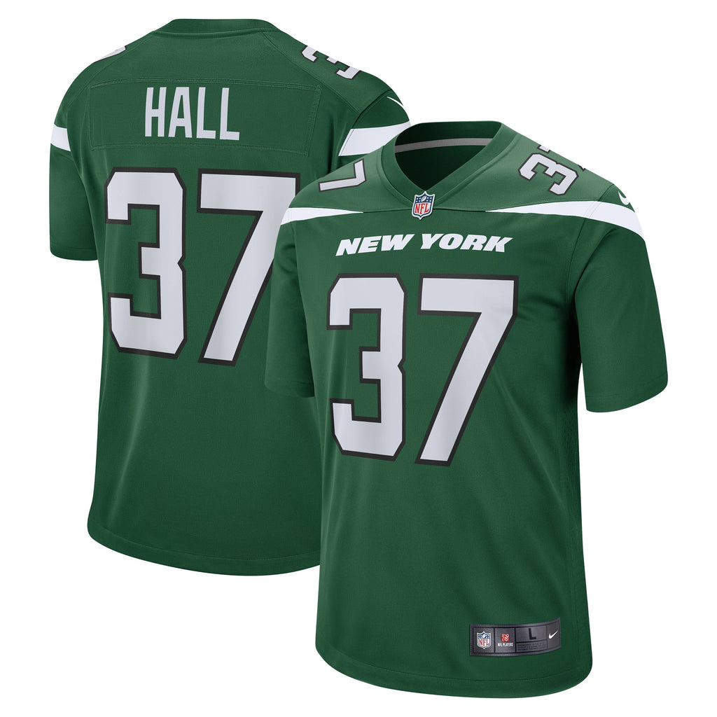 Bryce Hall New York Jets Game Jersey - Gotham Green