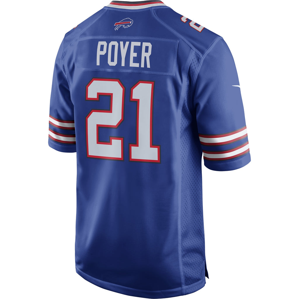 Jordans Poyer Buffalo Bills Game Player Jersey - Royal
