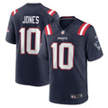 Mac Jones New England Patriots Player Game Jersey - Navy