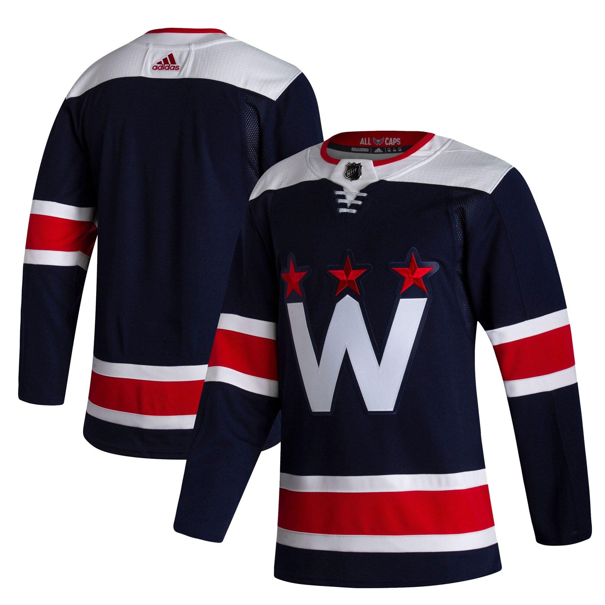 Washington Capitals 2020/21 Alternate Authentic Jersey - Navy