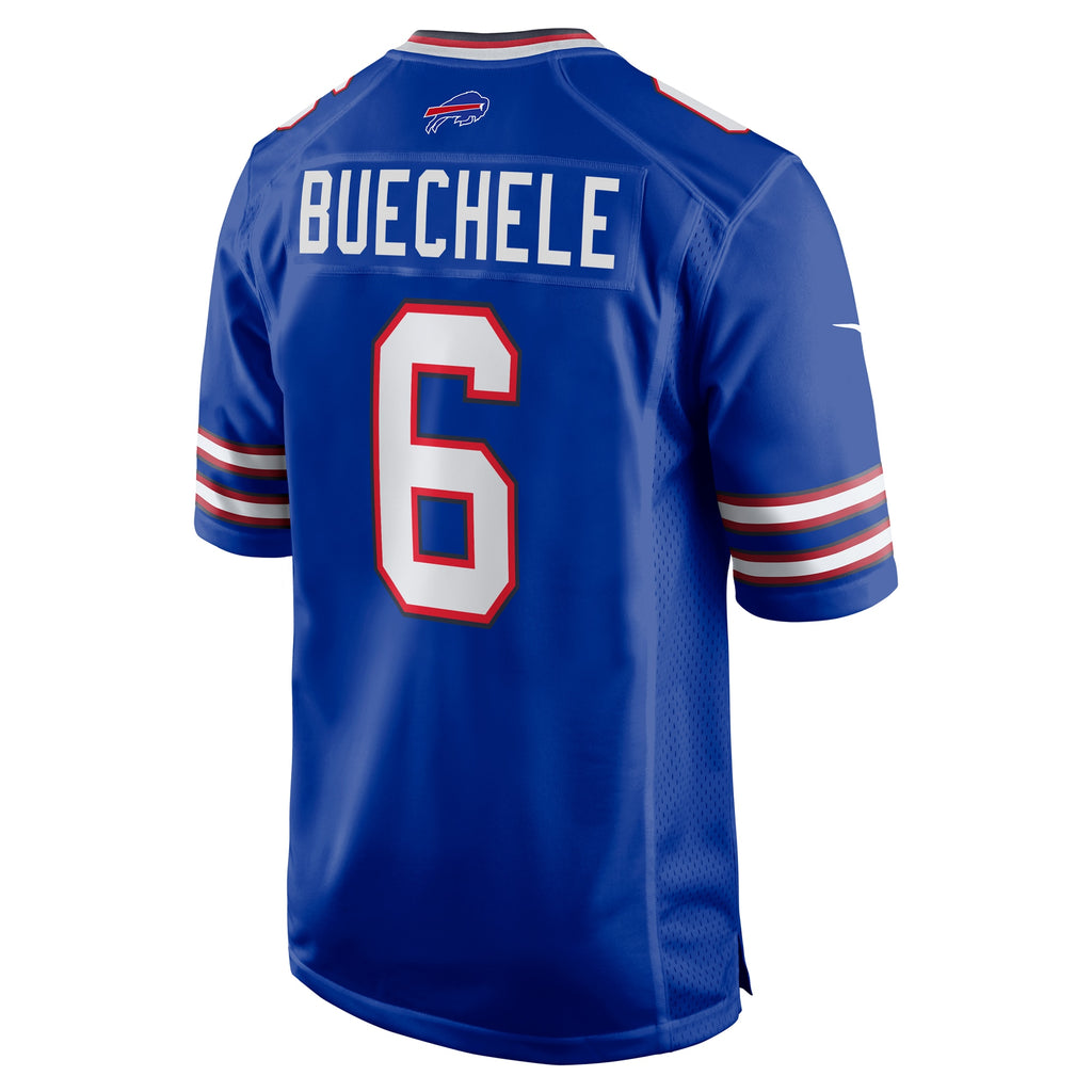 Shane Buechele Buffalo Bills Team Game Jersey - ?Royal