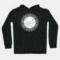 Wnba || Circle White | Logo Type || V7 Hoodie
