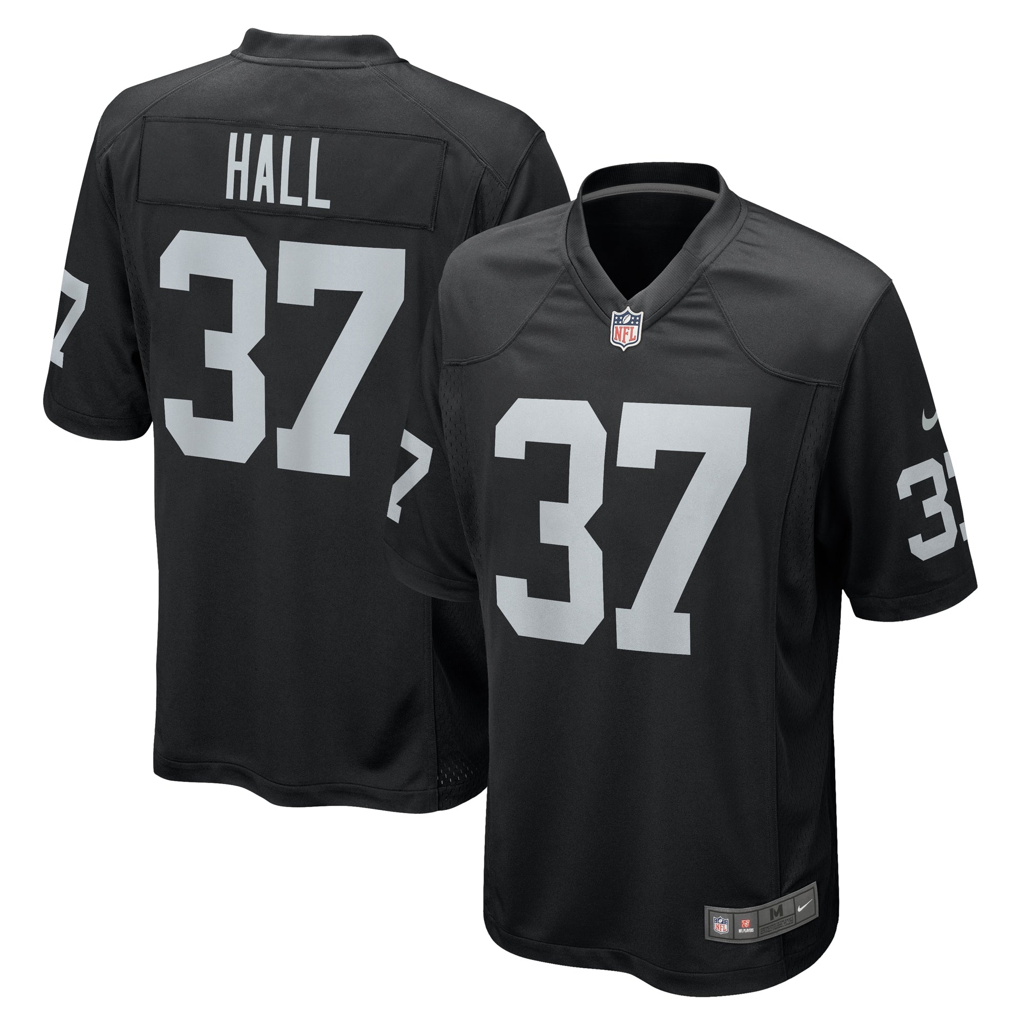Tyler Hall Las Vegas Raiders Team Game Jersey - ?Black