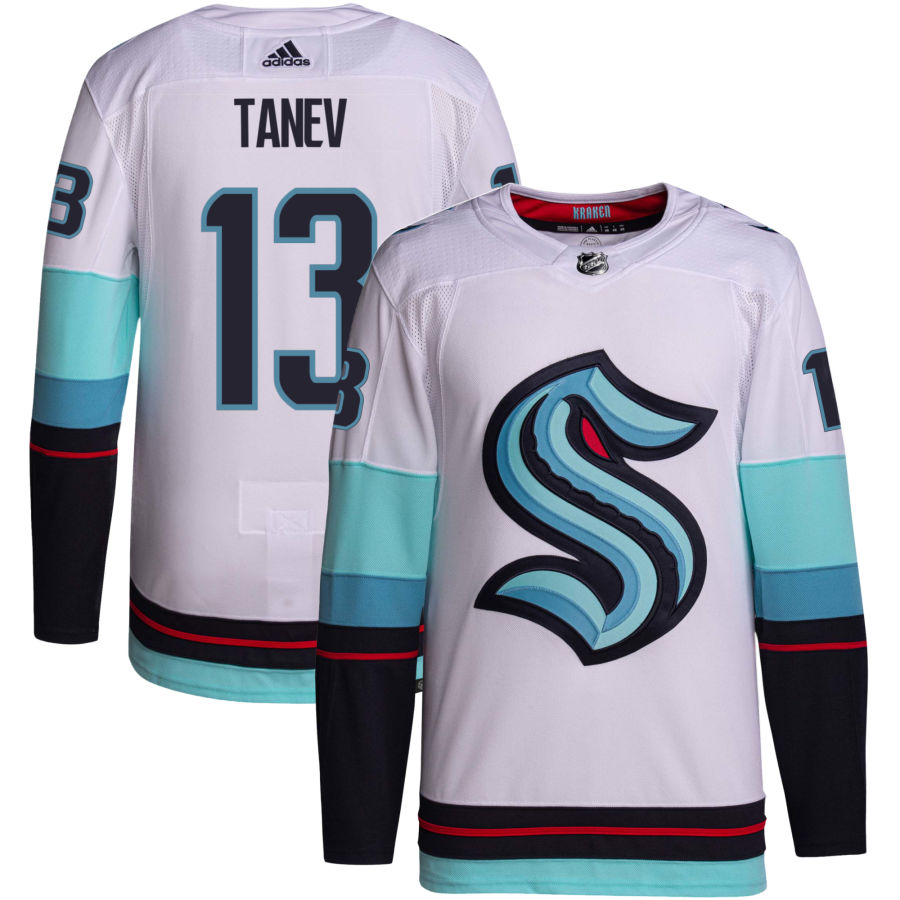 Brandon Tanev Seattle Kraken Away Primegreen Authentic Jersey - White