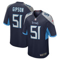 Trevis Gipson Tennessee Titans Team Game Jersey - ?Navy
