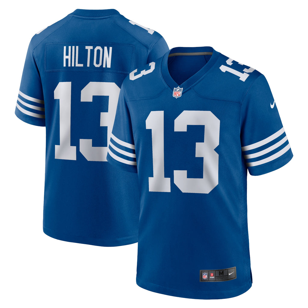 Men's T.Y. Hilton Royal Indianapolis Colts Alternate Game Jersey