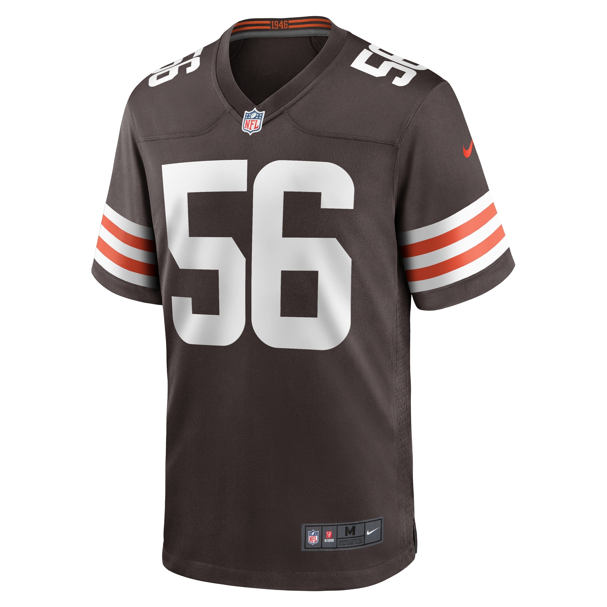 Luke Wypler Cleveland Browns Team Game Jersey - ?Brown