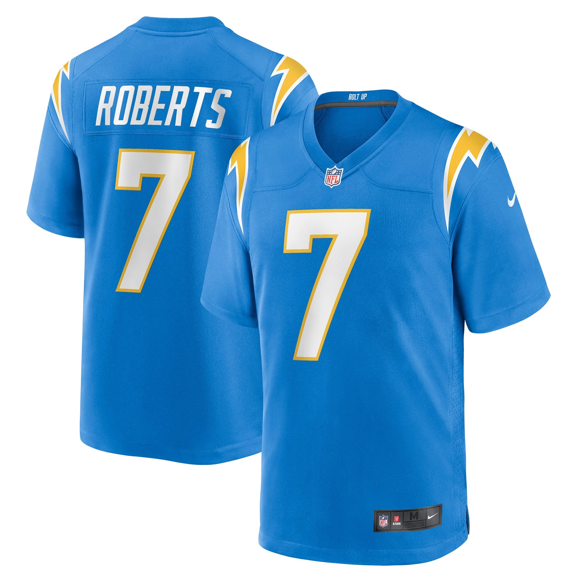Andre Roberts Los Angeles Chargers Game Jersey - Powder Blue