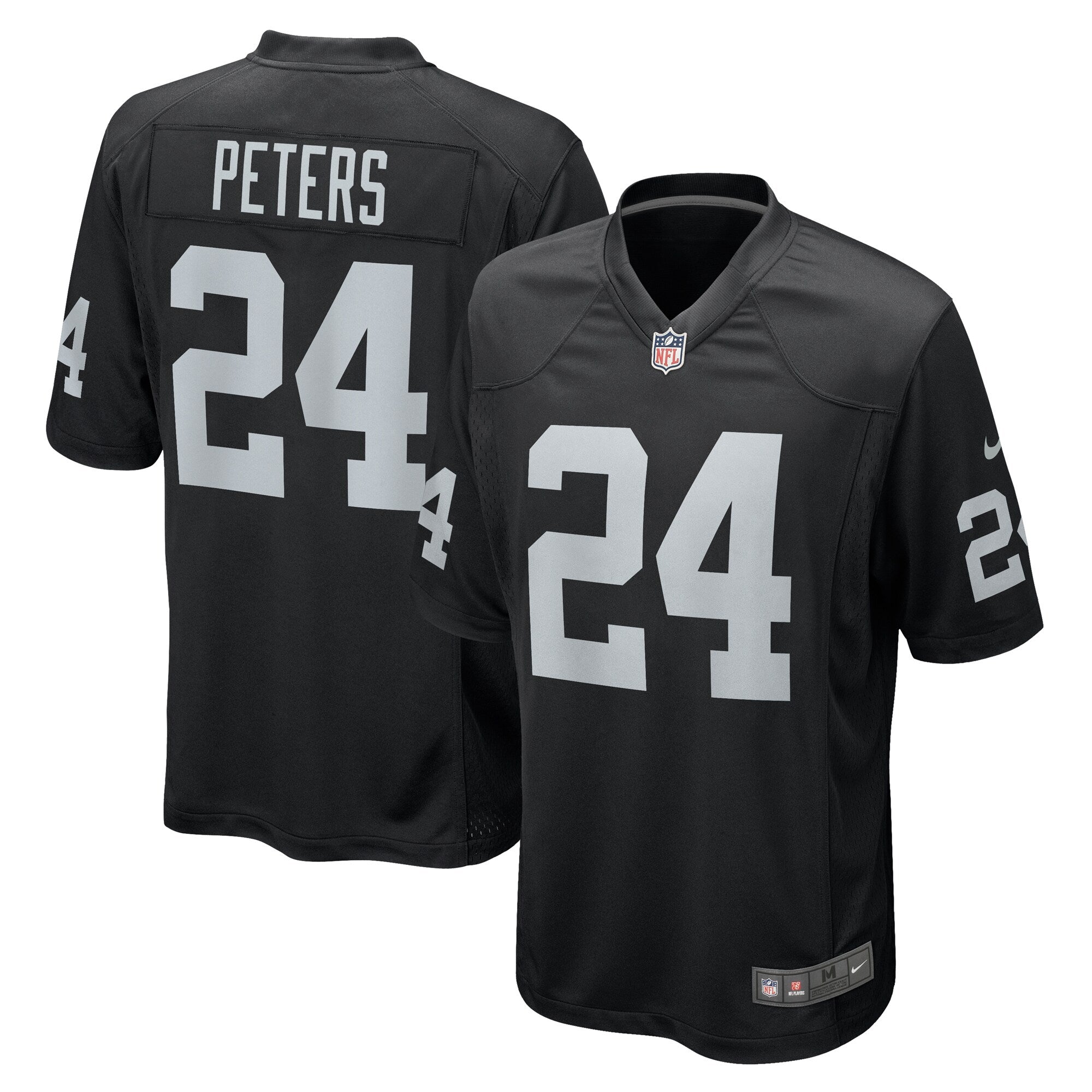 Marcus Peters Las Vegas Raiders Team Game Jersey - ?Black