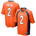 Kendall Hinton Denver Broncos Game Jersey - Orange