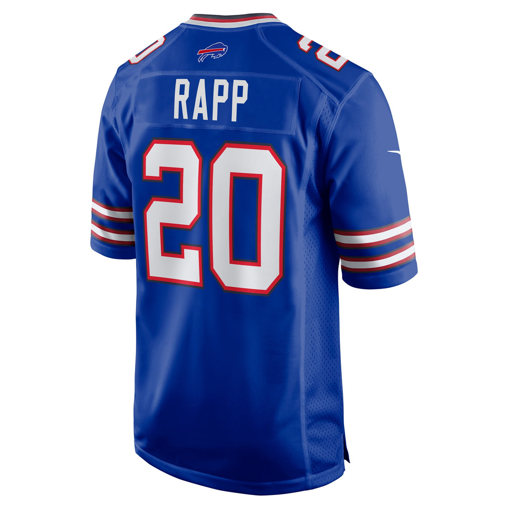 Taylor Rapp Buffalo Bills Game Jersey - Royal